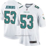 Maglia NFL Game Miami Dolphins Jenkins Bianco