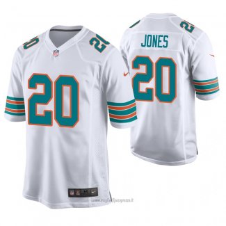 Maglia NFL Game Miami Dolphins Reshad Jones Bianco Throwback