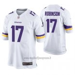 Maglia NFL Game Minnesota Vikings Aldrick Robinson Bianco