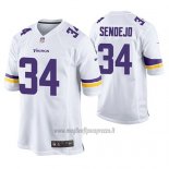 Maglia NFL Game Minnesota Vikings Andrew Sendejo Bianco