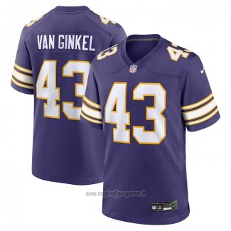 Maglia NFL Game Minnesota Vikings Andrew Van Ginkel Alternato Viola
