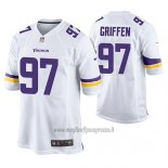 Maglia NFL Game Minnesota Vikings Everson Griffen Bianco