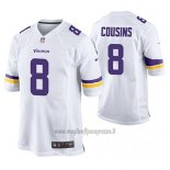 Maglia NFL Game Minnesota Vikings Kirk Cousins Bianco