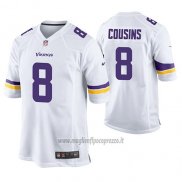 Maglia NFL Game Minnesota Vikings Kirk Cousins Bianco