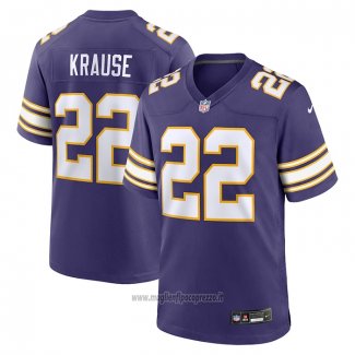Maglia NFL Game Minnesota Vikings Paul Krause Classic Retired Viola