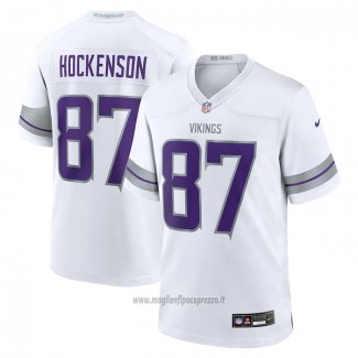 Maglia NFL Game Minnesota Vikings T.j. Hockenson Alternato Bianco