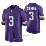 Maglia NFL Game Minnesota Vikings Trevor Siemian Viola