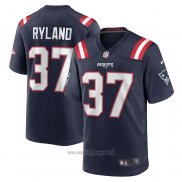Maglia NFL Game New England Patriots Chad Ryland Blu
