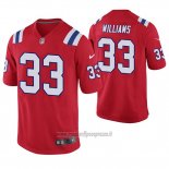Maglia NFL Game New England Patriots Joejuan Williams Rosso