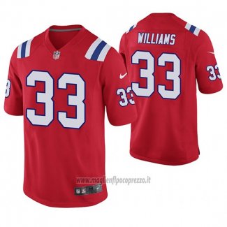 Maglia NFL Game New England Patriots Joejuan Williams Rosso
