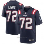 Maglia NFL Game New England Patriots Matt Light Retired Blu
