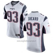 Maglia NFL Game New England Patriots Sheard Bianco