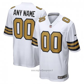 Maglia NFL Game New Orleans Saints Alternato Personalizzate Bianco
