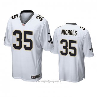 Maglia NFL Game New Orleans Saints Deatrick Nichols Bianco