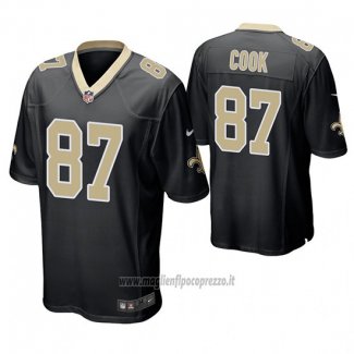 Maglia NFL Game New Orleans Saints Jared Cook Nero