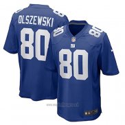 Maglia NFL Game New York Giants Gunner Olszewski Blu
