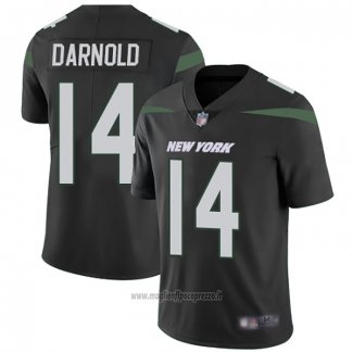 Maglia NFL Game New York Jets 14 Sam Darnold Alternate Nero