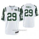 Maglia NFL Game New York Jets Bilal Powell Bianco