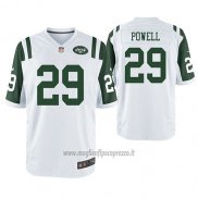 Maglia NFL Game New York Jets Bilal Powell Bianco