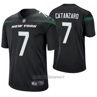 Maglia NFL Game New York Jets Chandler Catanzaro Nero