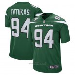Maglia NFL Game New York Jets Folorunso Fatukasi Verde
