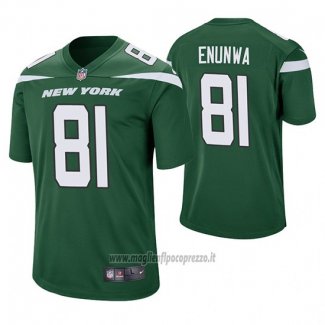 Maglia NFL Game New York Jets Quincy Enunwa Verde 60 Anniversario