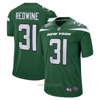 Maglia NFL Game New York Jets Sheldrick Redwine Verde