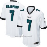 Maglia NFL Game Philadelphia Eagles Bradford Bianco