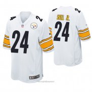 Maglia NFL Game Pittsburgh Steelers Benny Snell Jr. Bianco