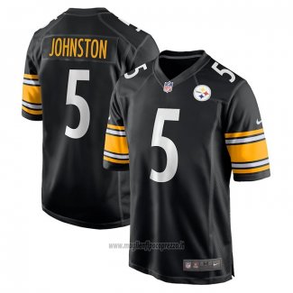Maglia NFL Game Pittsburgh Steelers Cameron Johnston Nero