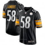 Maglia NFL Game Pittsburgh Steelers Jack Lambert Retired Nero