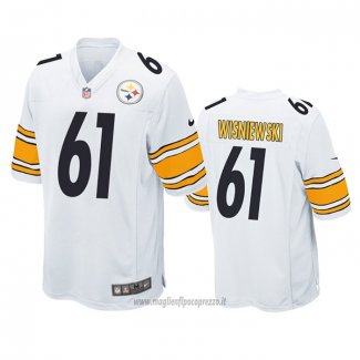 Maglia NFL Game Pittsburgh Steelers Stefen Wisniewski Bianco