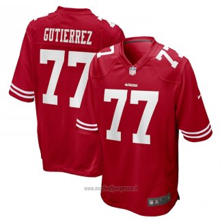 Maglia NFL Game San Francisco 49ers Alfredo Gutierrez Rosso