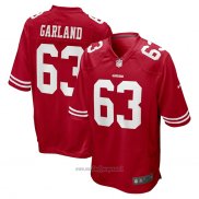 Maglia NFL Game San Francisco 49ers Ben Garland Rosso