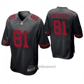 Maglia NFL Game San Francisco 49ers Jordan Matthews Nero