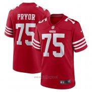 Maglia NFL Game San Francisco 49ers Matt Pryor Rosso