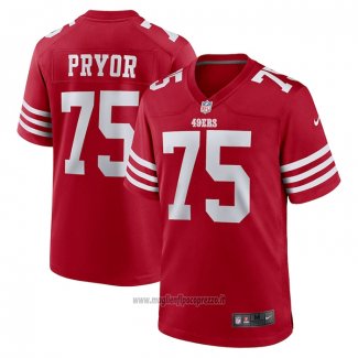 Maglia NFL Game San Francisco 49ers Matt Pryor Rosso