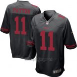 Maglia NFL Game San Francisco 49ers Patton Nero