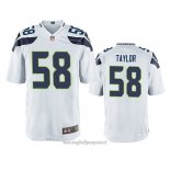 Maglia NFL Game Seattle Seahawks Darrell Taylor Bianco