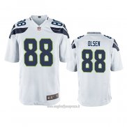 Maglia NFL Game Seattle Seahawks Greg Olsen Bianco