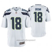 Maglia NFL Game Seattle Seahawks Jaron Brown Bianco