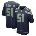 Maglia NFL Game Seattle Seahawks Olusegun Oluwatimi Blu