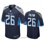Maglia NFL Game Tennessee 26 Titans Kristian Fulton Blu
