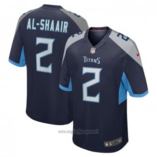 Maglia NFL Game Tennessee Titans Azeez Al-shaair Blu