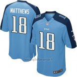 Maglia NFL Game Tennessee Titans Matthews Blu