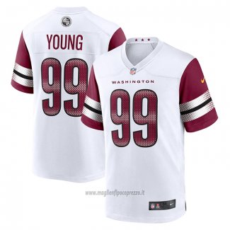 Maglia NFL Game Washington Commanders Chase Young 2022 Bianco