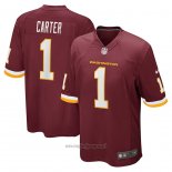 Maglia NFL Game Washington Commanders Deandre Carter Rosso