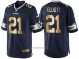 Maglia NFL Gold Game Dallas Cowboys Flliott Profundo Blu