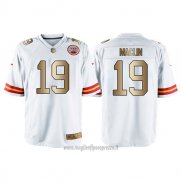 Maglia NFL Gold Game Kansas City Chiefs Maclin Bianco