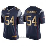 Maglia NFL Gold Game New England Patriots Hightower Profundo Blu